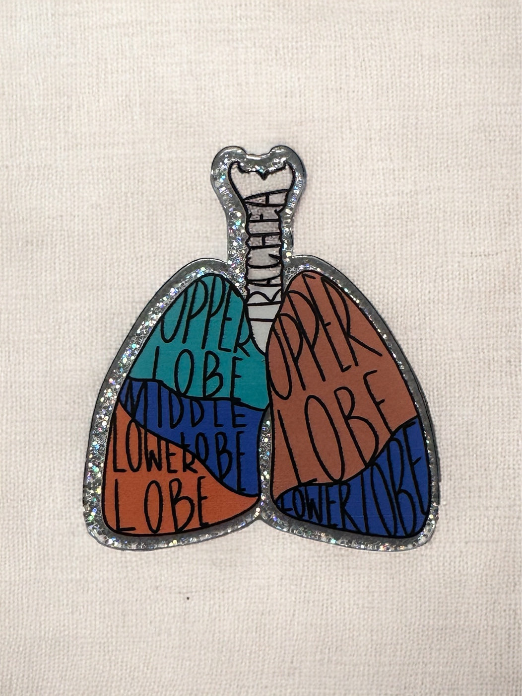 Medical Acrylic Flatback Glitter