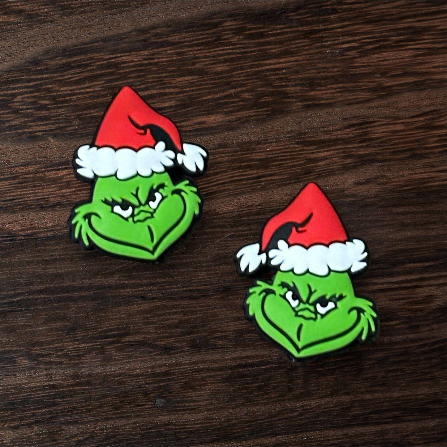 Christmas Grinch Silicone Focal Bead