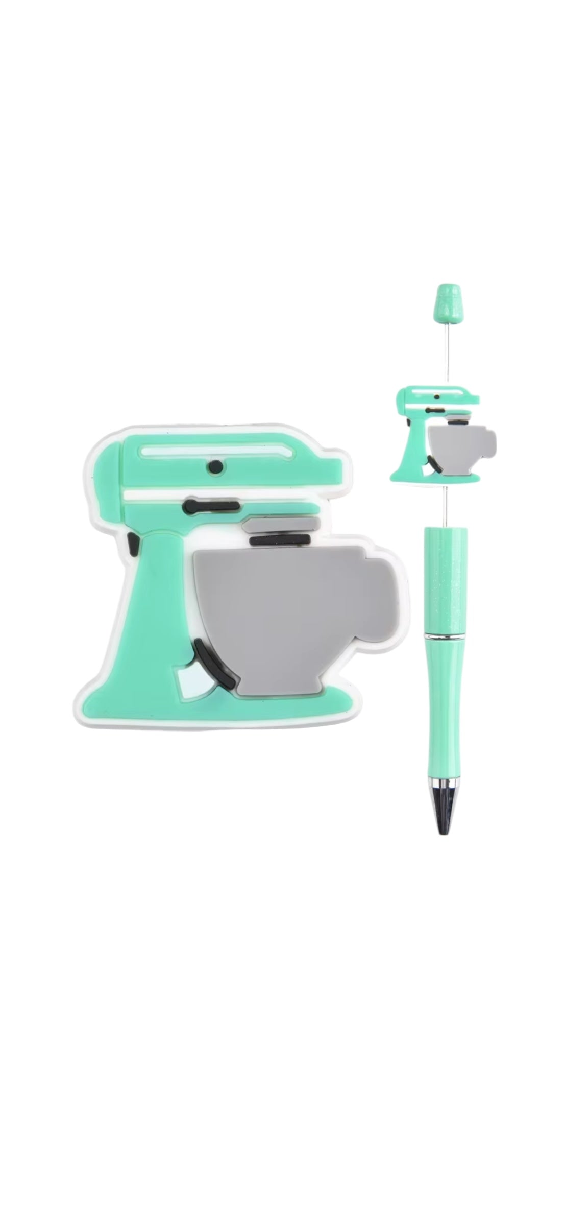 Kitchen Mixer Silicone Focal Bead