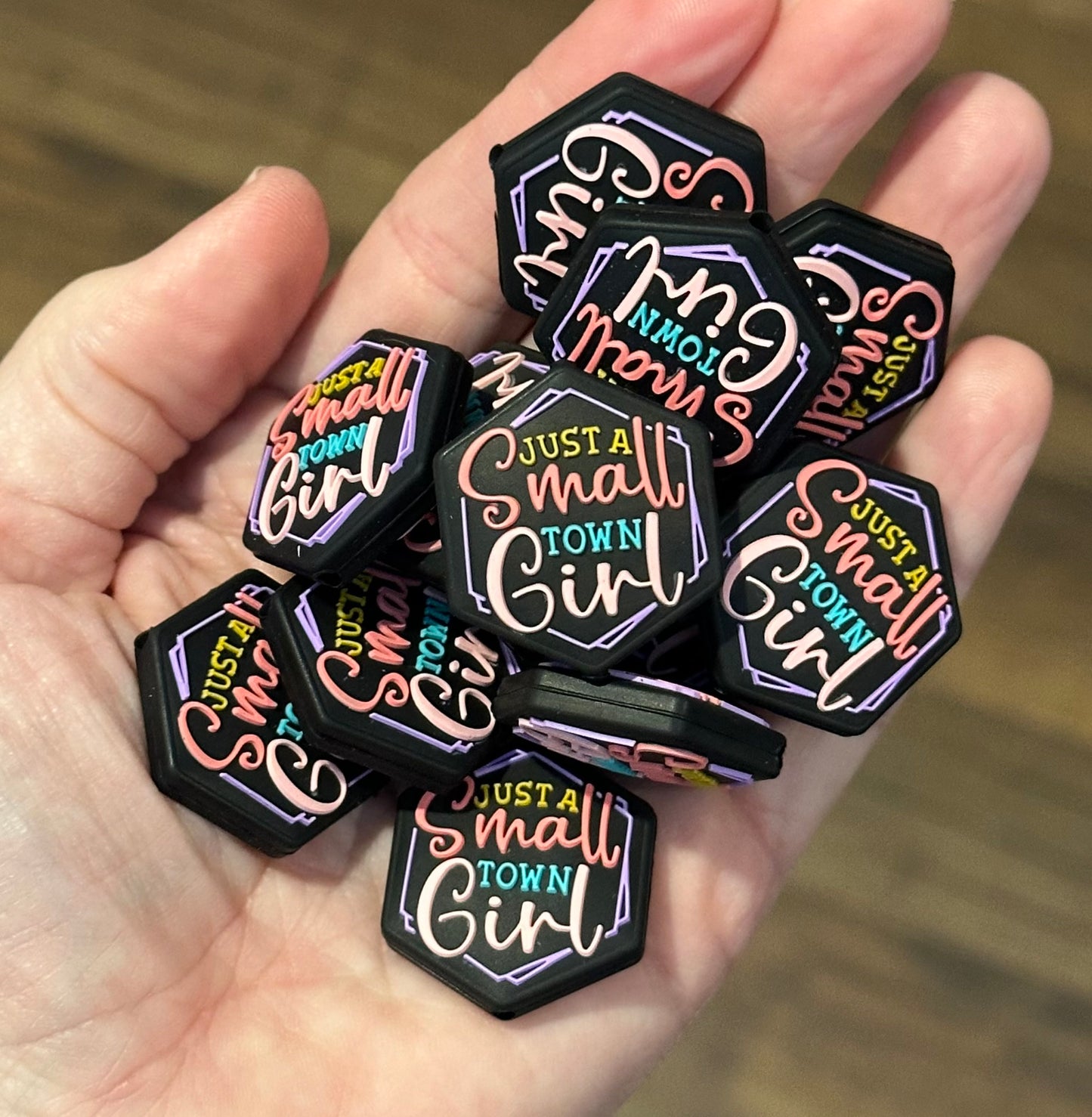 Western Small Town Girl Focal Bead