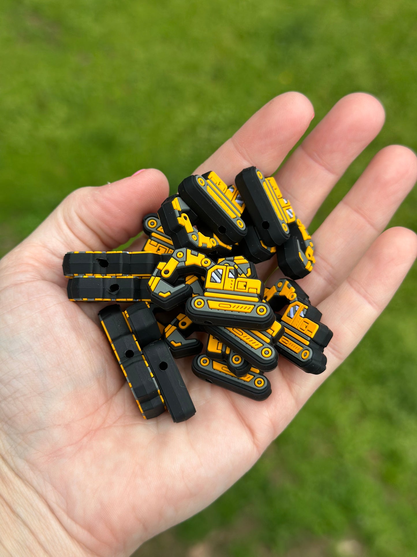 Crane Silicone Focal Bead