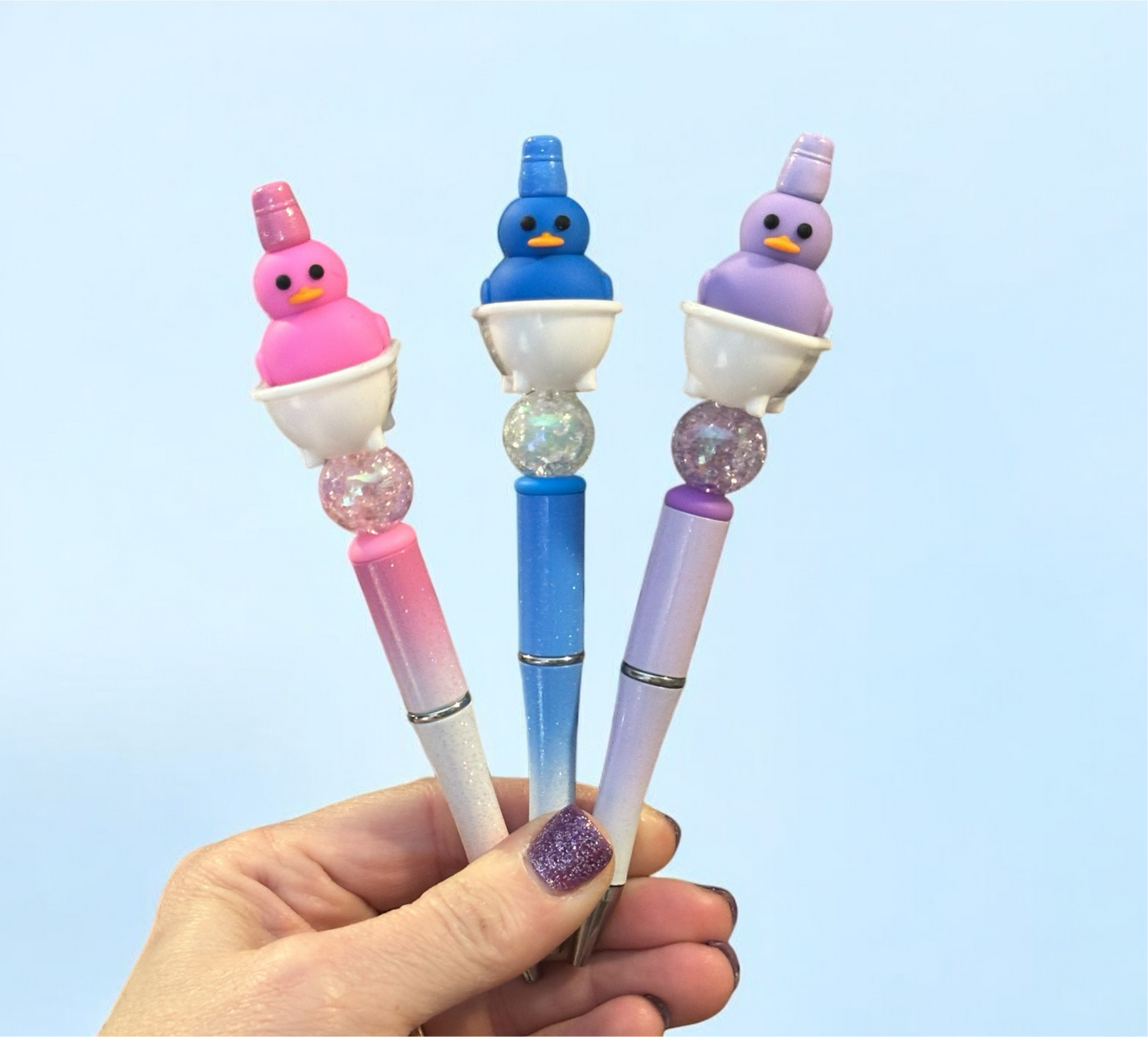 Rubber Duck Bathtub Pens