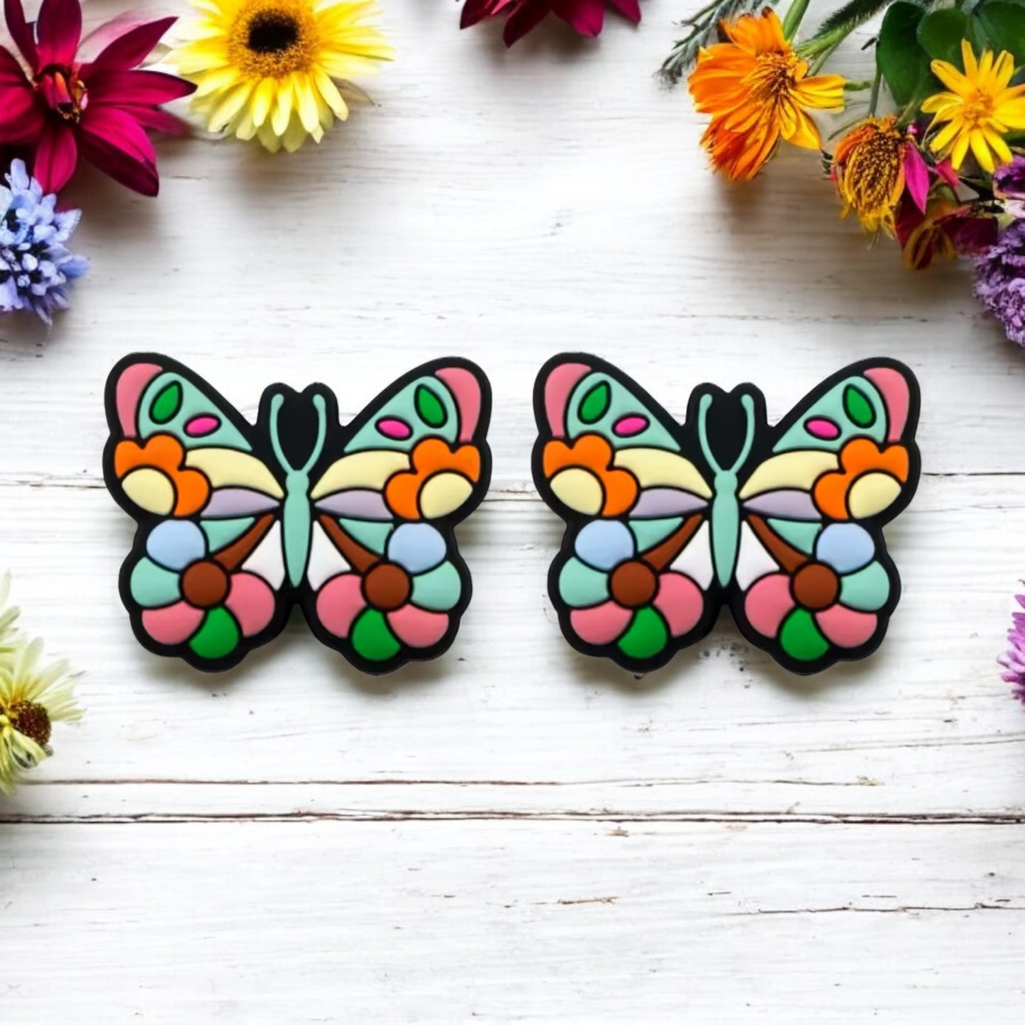 Butterfly Silicone Focal Bead