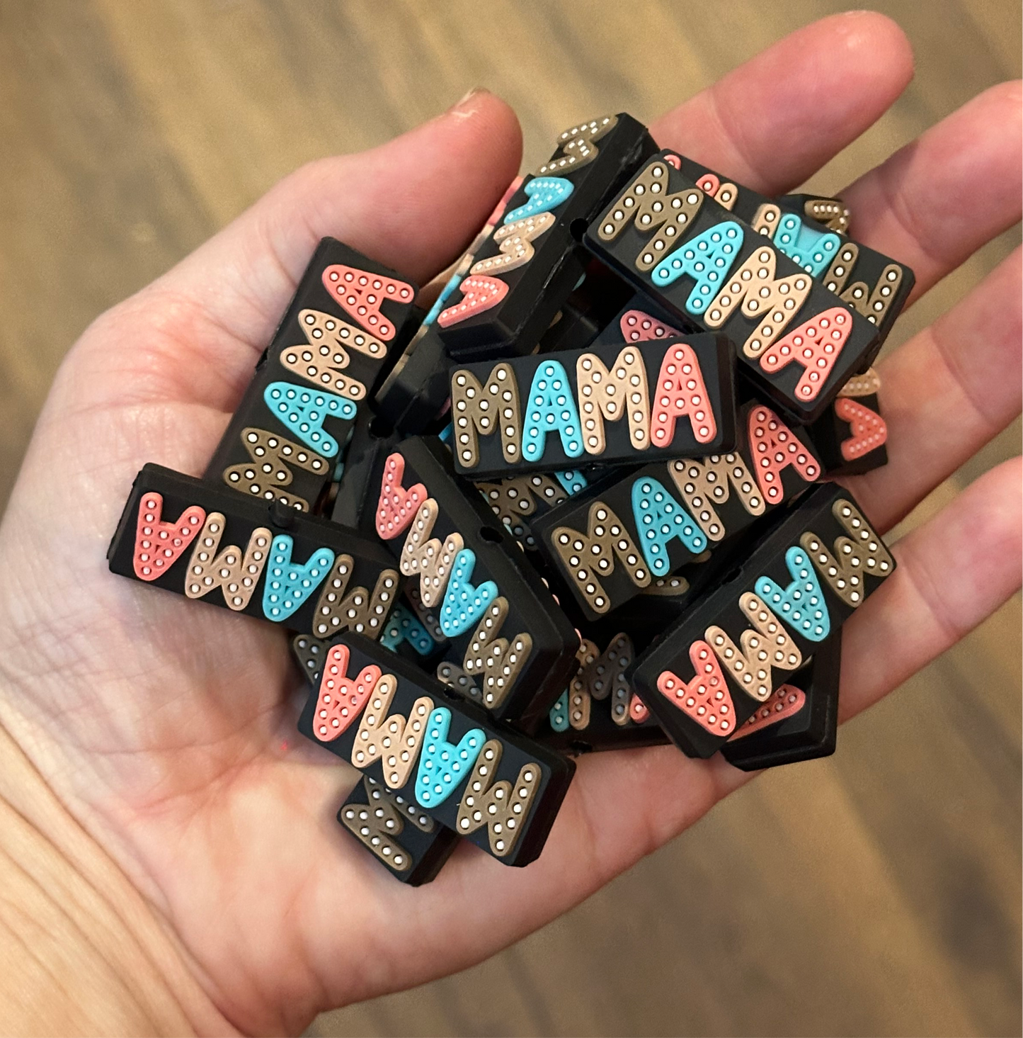 Mama PVC Focal Bead