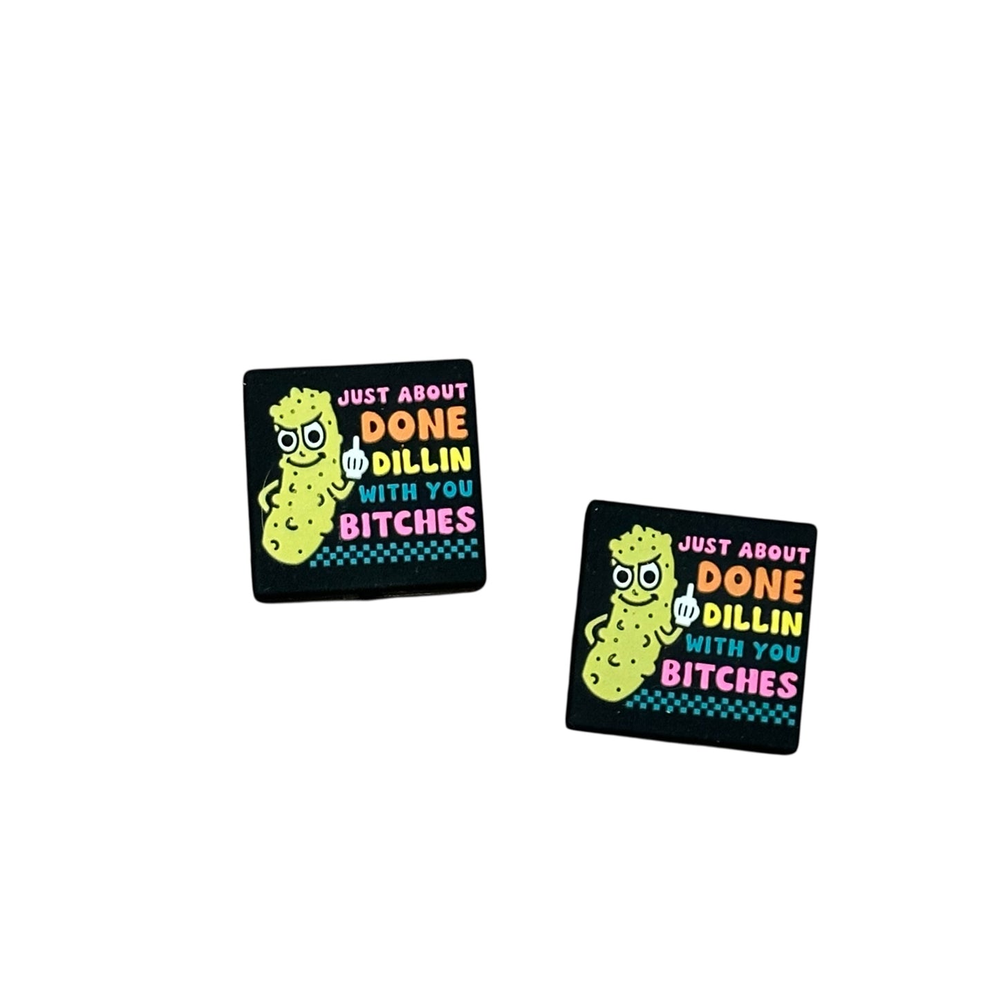 Adult Pickle Silicone Focal Bead