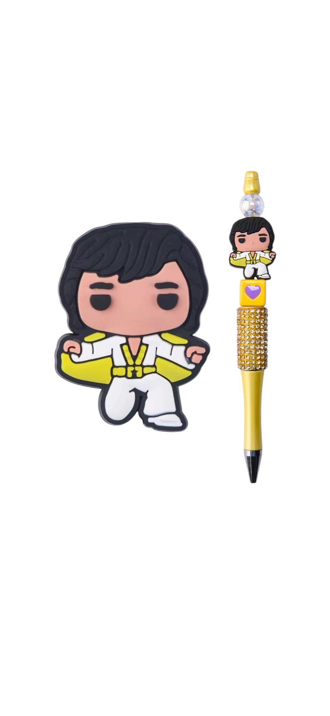 Elvis Singer PVC Focal Bead