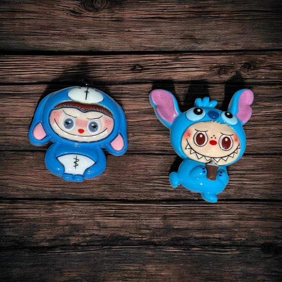 Labubu Resin Charms Large