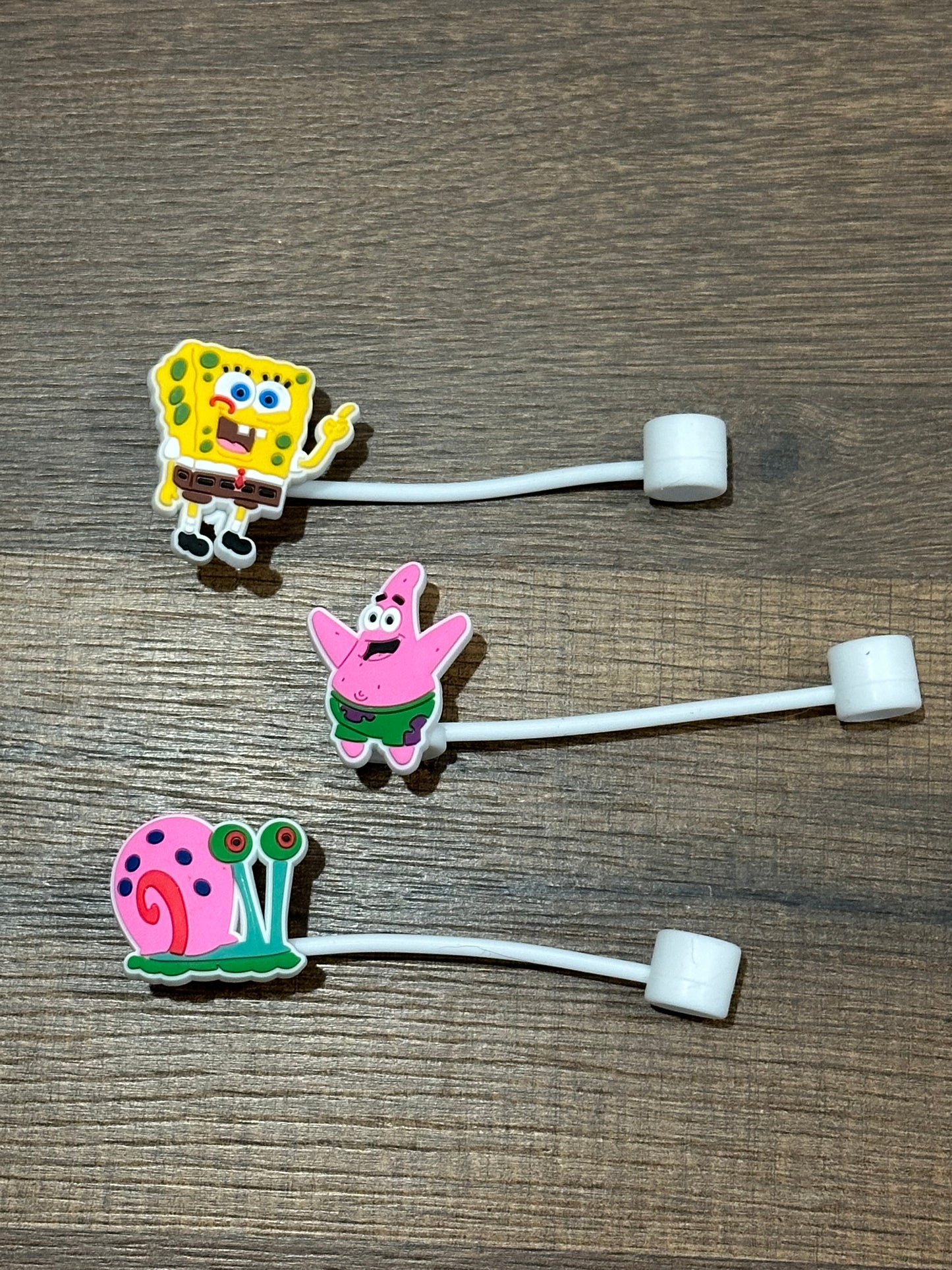 SpongeBob Silicone Straw Topper