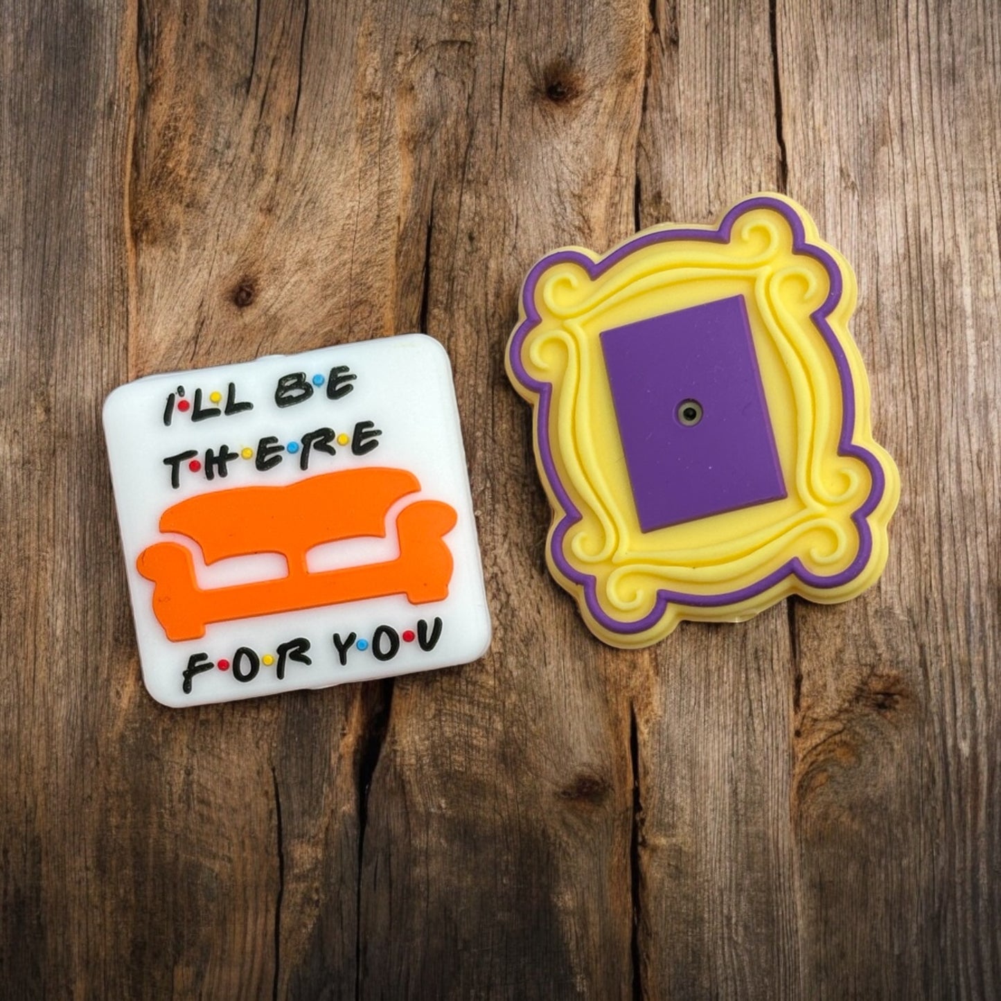 Friends Silicone Focal Bead