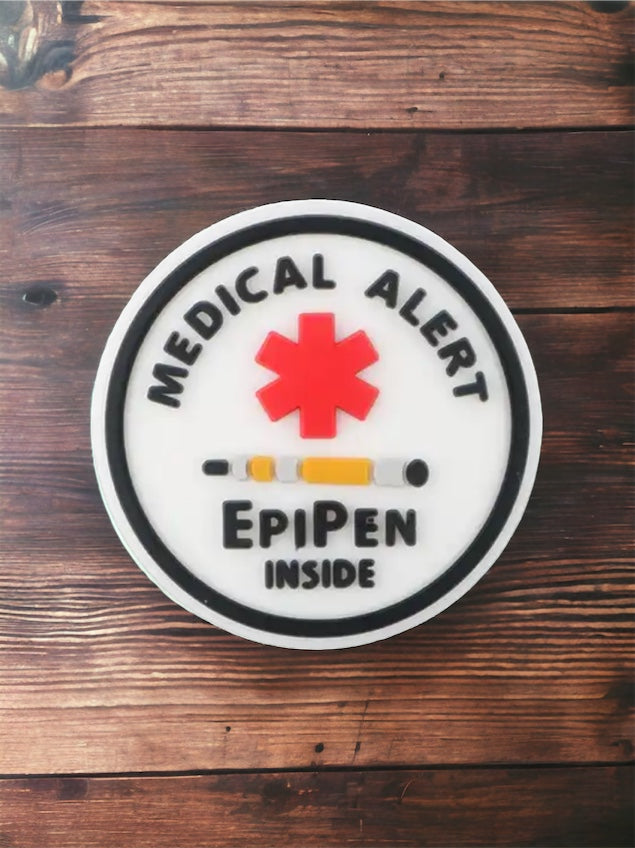 Medical EpiPen Silicone Focal Bead