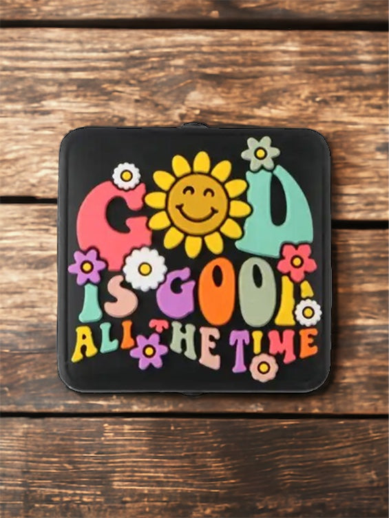 God is Good Silicone Focal Bead