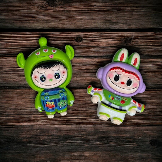 Labubu Resin Charms Large