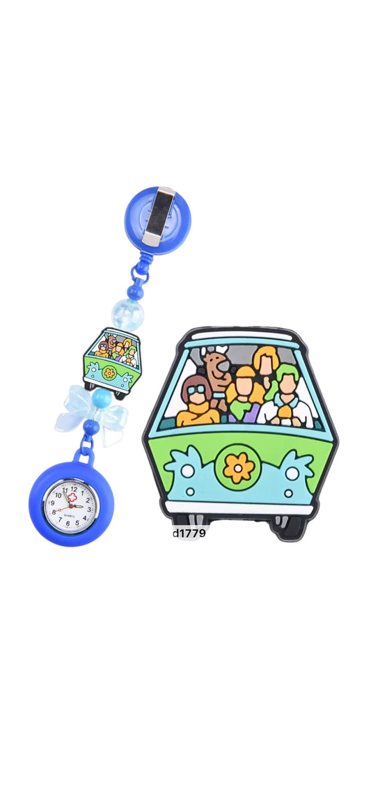 Cartoon Dog Scooby Van Focal Bead