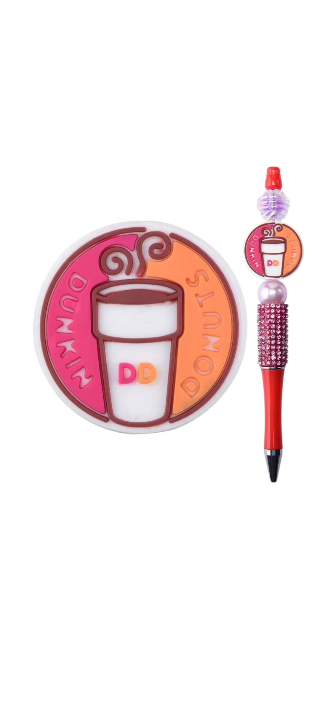 Coffee Dunkin Focal Bead