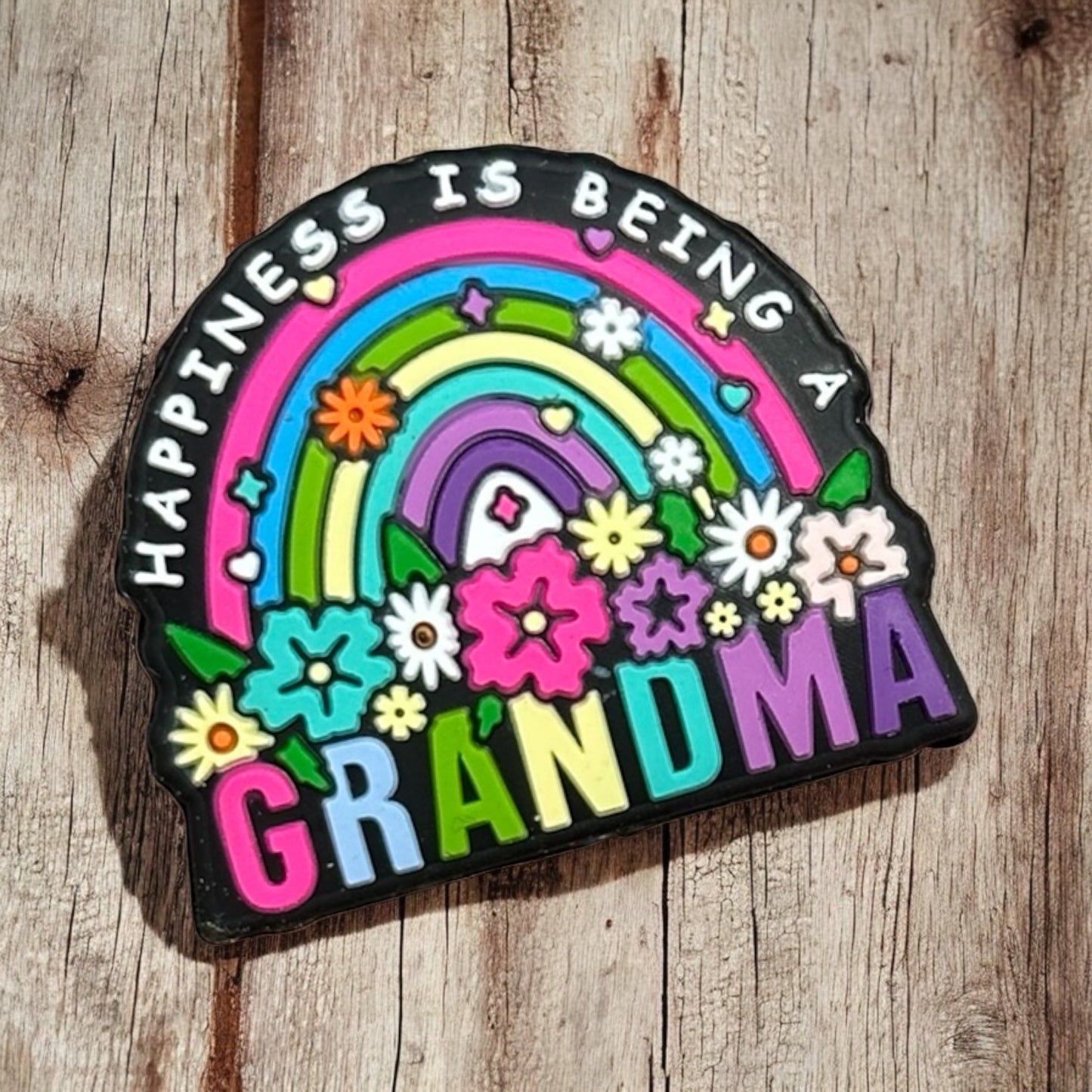 Grandma Silicone Focal Bead
