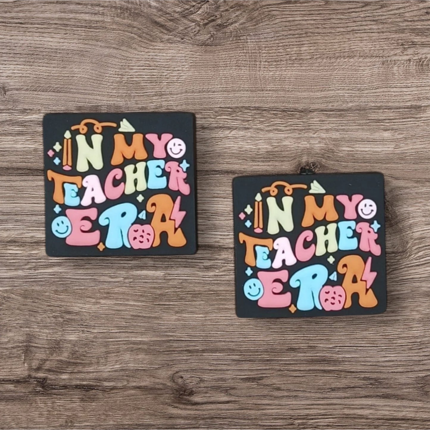 Teacher Era Silicone Focal Bead