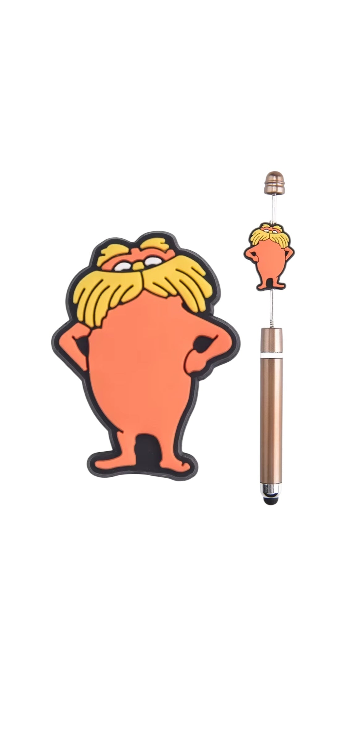 Dr. Suess School Teacher Silicone Focal Bead