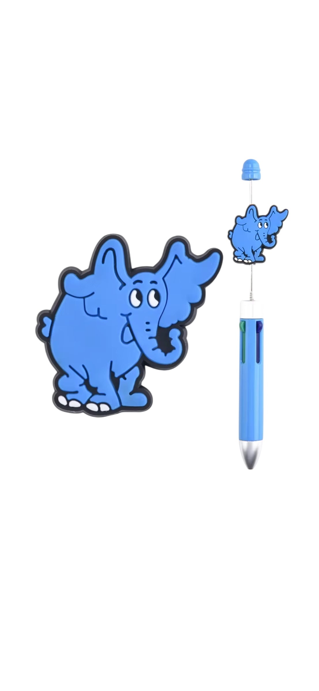 Dr. Suess School Teacher Silicone Focal Bead