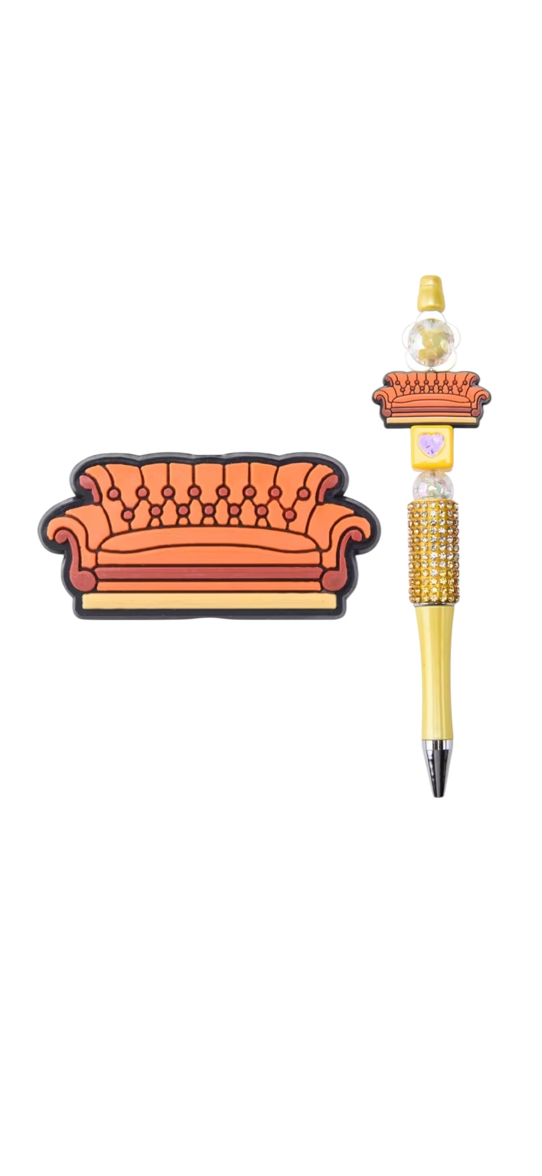 Friends TV Show Focal Bead