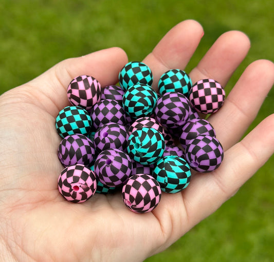 15mm Silicone Beads