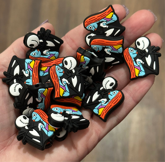 NBC Halloween Christmas Silicone Focal Bead