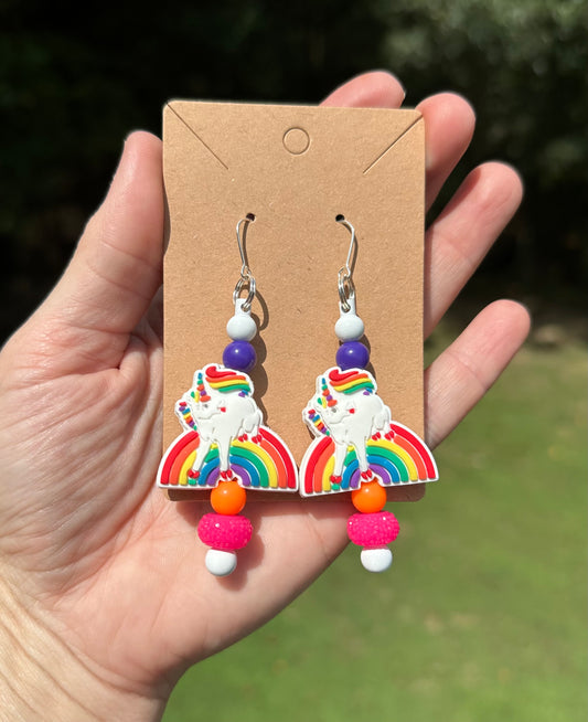 Lisa Frank Silicone Earrings