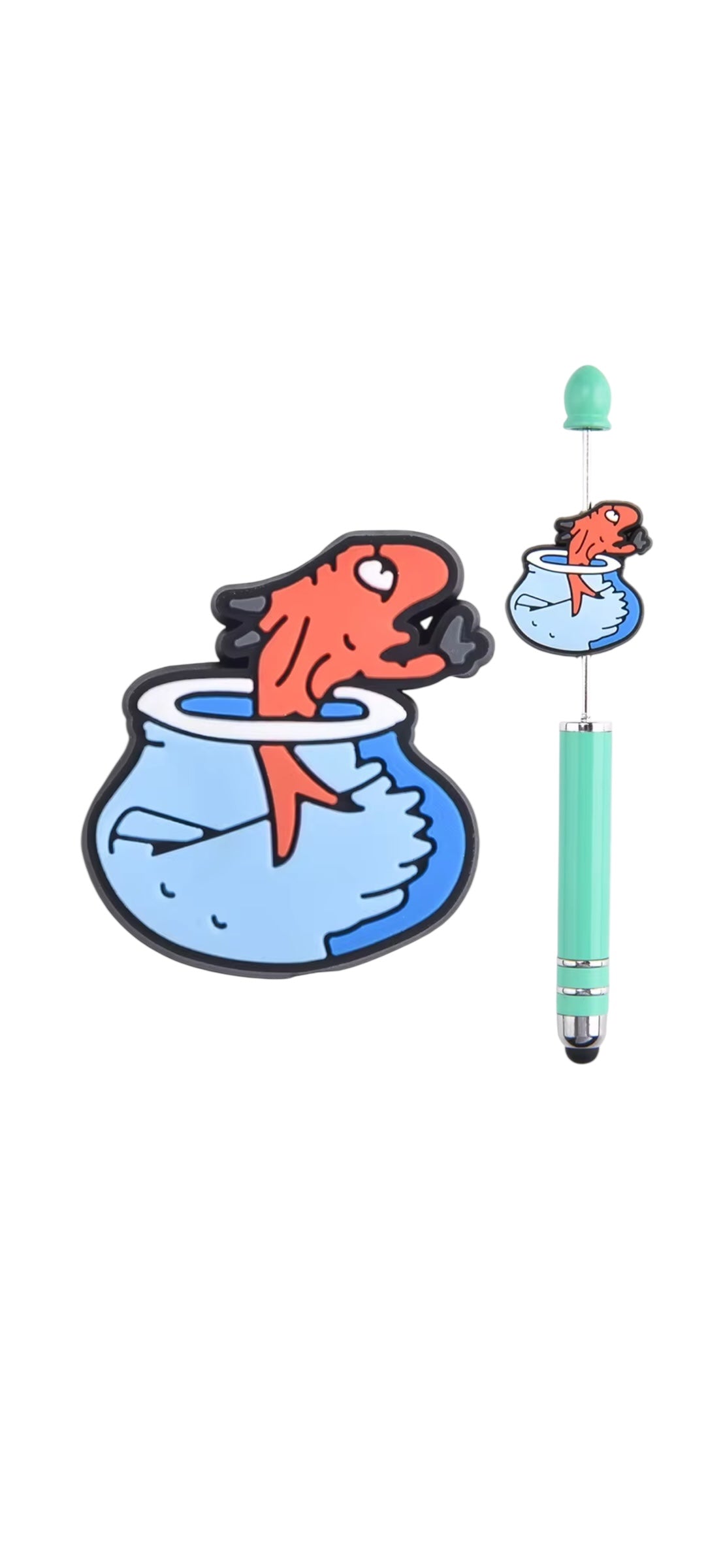 Dr. Suess School Teacher Silicone Focal Bead