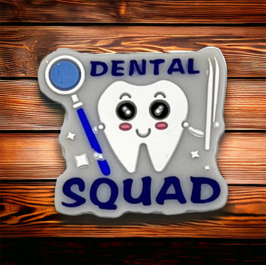 Dental Squad Silicone Focal Bead