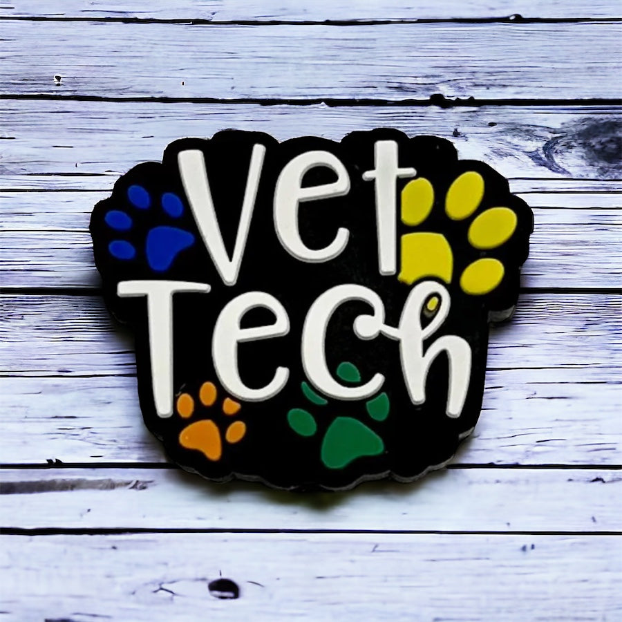 Vet Tech Silicone Focal Bead