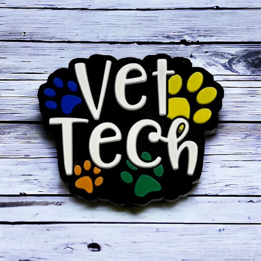 Vet Tech Silicone Focal Bead